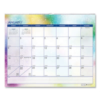 100% Recycled Cosmos Wall Calendar, 14.88 X 12, 2022