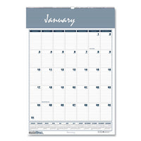 Recycled Bar Harbor Wirebound Academic Monthly Wall Calendar, 15.5 X 22, 2020-2021