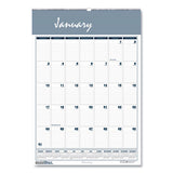Recycled Bar Harbor Wirebound Academic Monthly Wall Calendar, 15.5 X 22, 2020-2021
