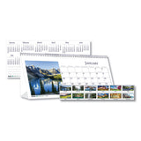 Recycled Scenic Photos Desk Tent Monthly Calendar, 8.5 X 4.5, 2021