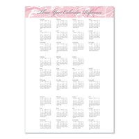 Recycled Breast Cancer Awareness Monthly Planner-journal, 10 X 7, Pink, 2021