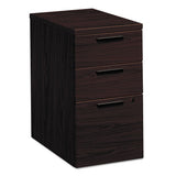 10500 Series Box-box-file Mobile Pedestal, 15.75w X 22.75d X 28h, Mahogany