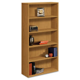10500 Series Laminate Bookcase, Three-shelf, 36w X 13.13d X 43.38h, Pinnacle
