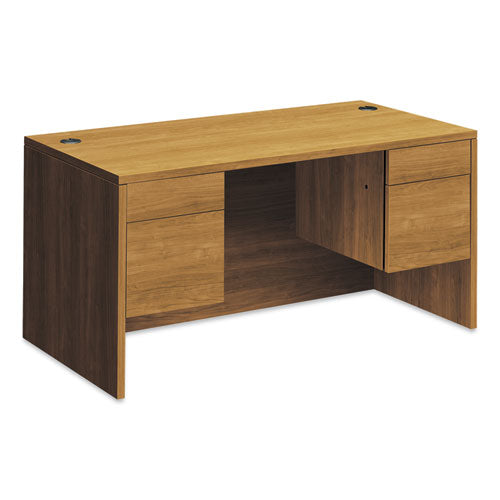 10500 Series Double Pedestal Desk, 60" X 30" X 29.5", Pinnacle