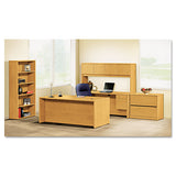 10500 Series 3-4 Height Double Pedestal Desk, 72w X 36d X 29.5h, Harvest