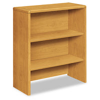 10700 Series Bookcase Hutch, 32.63w X 14.63d X 37.13h, Harvest