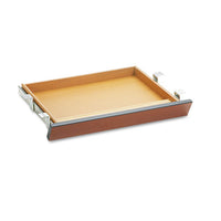 Laminate Angled Center Drawer, 22w X 15.38d X 2.5h, Harvest