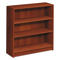 1870 Series Bookcase, Six Shelf, 36w X 11 1-2d X 72 5-8h, Cognac