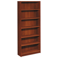1870 Series Bookcase, Six Shelf, 36w X 11 1-2d X 84h, Harvest
