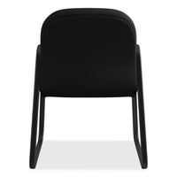 Pillow-soft 2090 Series Guest Arm Chair, 23.25" X 28" X 36", Black Seat-black Back, Black Base