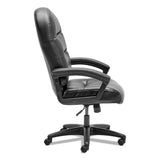 Pillow-soft 2090 Series Executive High-back Swivel-tilt Chair, Supports Up To 250 Lbs., Black Seat-black Back, Black Base