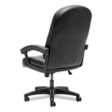 Pillow-soft 2090 Series Executive High-back Swivel-tilt Chair, Supports Up To 250 Lbs., Black Seat-black Back, Black Base