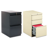 Efficiencies Mobile Box-box-file Pedestal, 15w X 19.88d X 28h, Putty