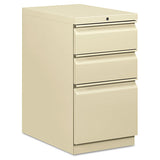 Efficiencies Mobile Box-box-file Pedestal, 15w X 22.88d X 28h, Putty