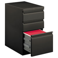 Efficiencies Mobile Box-box-file Pedestal, 15w X 22.88d X 28h, Charcoal