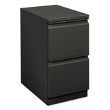 Efficiencies Mobile File-file Pedestal, 15w X 22.88d X 28h, Charcoal