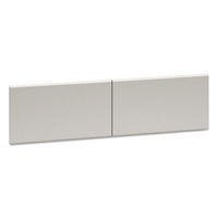 38000 Series Hutch Flipper Doors For 60"w Open Shelf, 30w X 15h, Light Gray