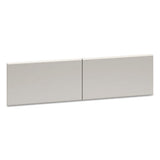 38000 Series Hutch Flipper Doors For 60"w Open Shelf, 30w X 15h, Light Gray