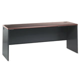 38000 Series Desk Shell, 60w X 30d X 29.5h, Mahogany-charcoal