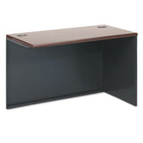 38000 Series Return Shell, Left, 48w X 24d X 29-1-2h, Mahogany-charcoal