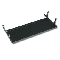 Oversized Keyboard Platform-mouse Tray, 30w X 10d, Black