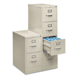 510 Series Two-drawer Full-suspension File, Legal, 18.25w X 25d X 29h, Putty