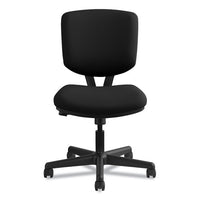 Volt Series Task Chair With Synchro-tilt, Supports Up To 250 Lbs., Black Seat-black Back, Black Base