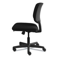 Volt Series Task Chair With Synchro-tilt, Supports Up To 250 Lbs., Black Seat-black Back, Black Base