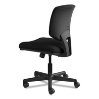 Volt Series Task Chair With Synchro-tilt, Supports Up To 250 Lbs., Black Seat-black Back, Black Base