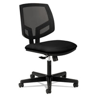 Volt Series Mesh Back Task Chair, Supports Up To 250 Lbs., Black Seat-black Back, Black Base