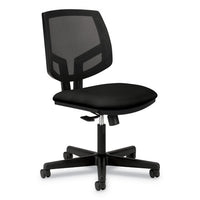 Volt Series Mesh Back Task Chair, Supports Up To 250 Lbs., Black Seat-black Back, Black Base