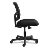 Volt Series Mesh Back Task Chair With Synchro-tilt, Supports Up To 250 Lbs., Black Seat-black Back, Black Base