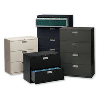 600 Series Two-drawer Lateral File, 42w X 18d X 28h, Putty