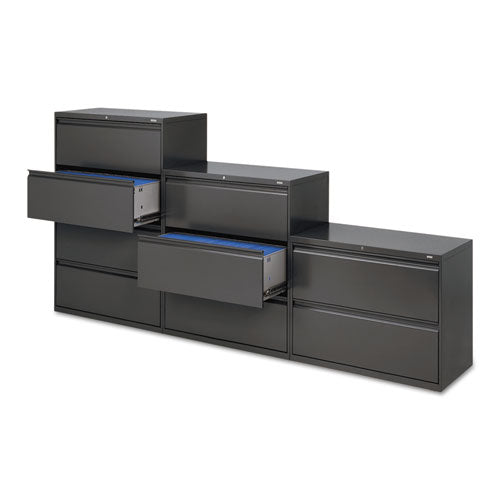 Brigade 800 Series Lateral File, 2 Legal-letter-size File Drawers, Putty, 36" X 18" X 28"