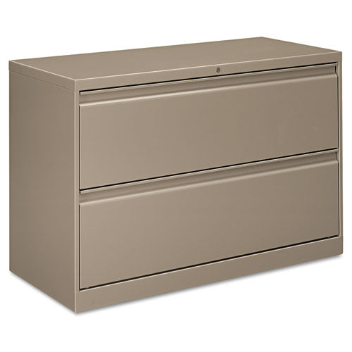 Flagship Lateral File, 2 Legal-letter-a4-a5-size File Drawers, Light Gray, 30" X 18" X 28"