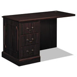 94000 Series "l" Workstation Left Return, 48w X 24d X 29-1-2h, Mahogany