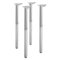 Build Adjustable Post Legs, 22" To 34" High, 4-pack