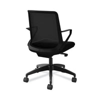 Cliq Office Chair, Supports Up To 300 Lb, 17" To 22" Seat Height, Black Seat/back, Black Base, Ships In 7-10 Business Days