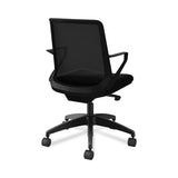 Cliq Office Chair, Supports Up To 300 Lb, 17" To 22" Seat Height, Black Seat/back, Black Base, Ships In 7-10 Business Days