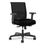 Convergence Mid-back Task Chair, Swivel-tilt, Up To 275lb, 16.5" To 21" Seat Ht, Black Seat/back/frame,ships In 7-10 Bus Days
