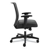 Convergence Mid-back Task Chair With Syncho-tilt Control, Supports Up To 275 Lbs, Black Seat, Black Back, Black Base