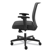 Convergence Mid-back Task Chair With Syncho-tilt Control, Supports Up To 275 Lbs, Black Seat, Black Back, Black Base