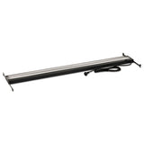 Task Light For Stack-on Storage Unit, 46.5"w X 3.69"d X 1.13"h, Black