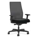 Ignition 2.0 4-way Stretch Mid-back Mesh Task Chair, Supports 300 Lb, 17" To 21" Seat Height, Black, Ships In 7-10 Bus Days