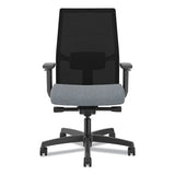 Ignition 2.0 4-way Stretch Mid-back Mesh Task Chair, Gray Adjustable Lumbar Support, Basalt/black, Ships In 7-10 Bus Days