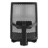 Ignition 2.0 4-way Stretch Mid-back Mesh Task Chair, Supports Up To 300 Lb, 17" To 21" Seat Height, Black