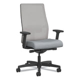 Ignition 2.0 4-way Stretch Mid-back Mesh Task Chair, White Adjustable Lumbar Support, Cloud/fog/white, Ships In 7-10 Bus Days