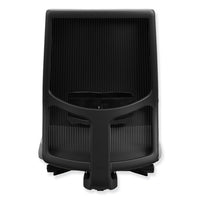 Ignition 2.0 4-way Stretch Mid-back Mesh Task Chair, Supports Up To 300 Lb, 17" To 21" Seat Height, Black