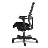Ignition 2.0 Reactiv Mid-back Task Chair, Supports Up To 300 Lb, 17" To 22" Seat Height, Apricot Seat, Black Back-base