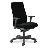 Ignition 2.0 Upholstered Mid-back Task Chair, 17" To 21.5" Seat Height, Black Fabric Seat/back, Ships In 7-10 Business Days